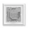 Stikla sienas termostats Homematic IP modelis 161458A0 — digitāls, balts, 230 V, IP20