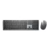 Bezvadu tastatūras un peles komplekts Dell KM7321W Titan pelēka ar iekļautām baterijām