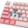 Ducky One 3 TKL tastatūra spēlēm USB QWERTY angļu valodā rozā krāsā