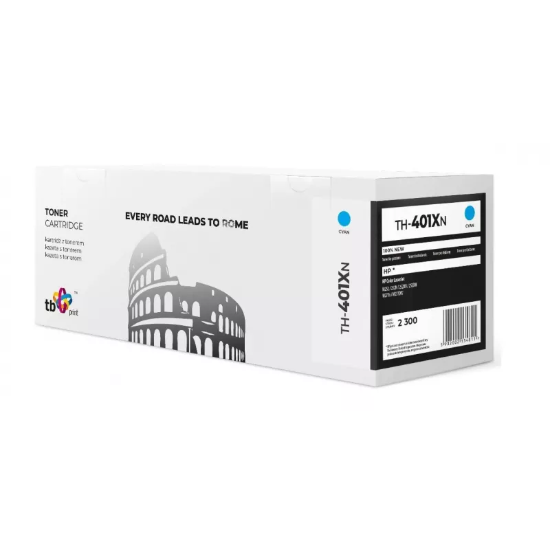 Toner paredzēta HP CLJ M252/ 277 ciāna TH-410XN 100% jauna