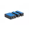 Tīkla kabeļu testeris Lanberg NT-0404 PoE testeris melns zils