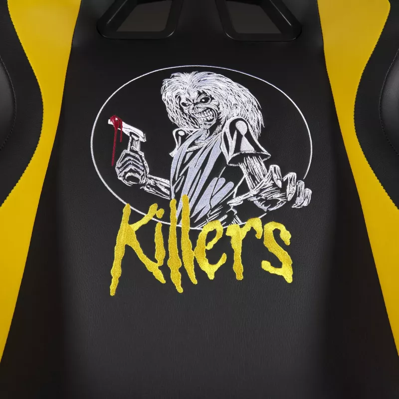 Spēļu krēsls SUBSONIC Subsonic Pro Iron Maiden Killers — ergonomisks dizains, regulējams augstums