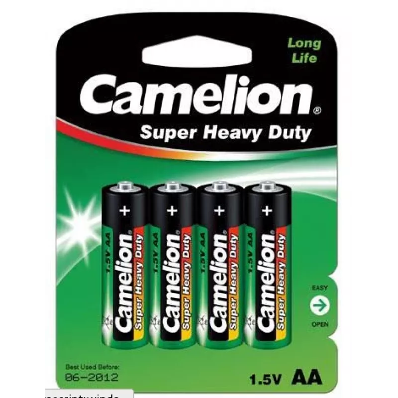 Vienreizlietojamā baterija Camelion R6P-BP4G