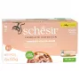 SCHESIR tunzivis ar lasi želejā - mitrā kaķu barība - 6x50g