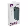 Ārējais akumulators Rivacase VA1022 20000 mAh USB pārnēsājams lādētājs