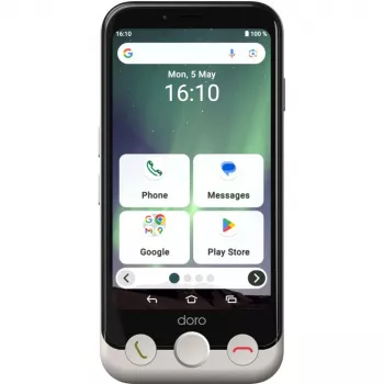Viedtālrunis Doro Aurora A10 4,5 collu 4GB RAM 64GB Melns Balts