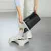 Mājdzīvnieku barības uzglabāšanas tvertne rotho Flo bēši brūna plastmasa 4,1 L, 270 mm augstums