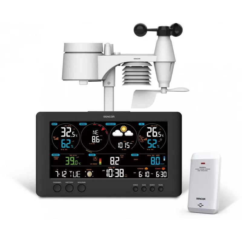 SENCOR SWS 12500 WiFi PRO meteoroloģiskā stacija