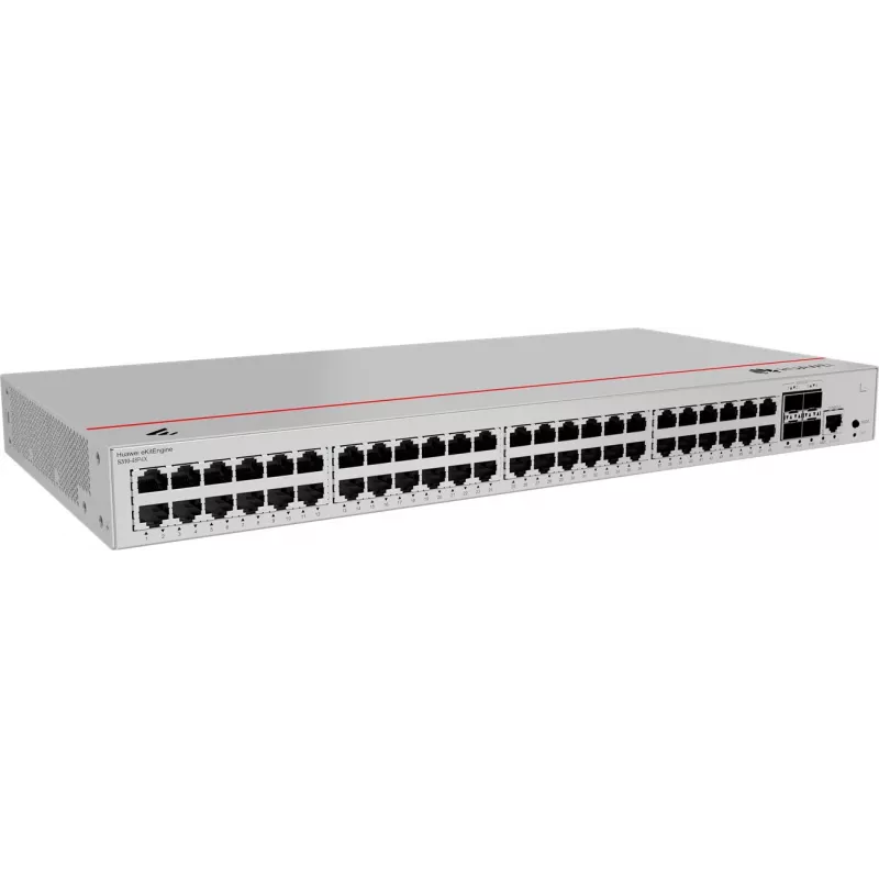 Slēdzis HUAWEI S310-48P4X — 48x Gigabit Ethernet (10/100/1000) RJ-45, 4x SFP+, PoE, 1U statne
