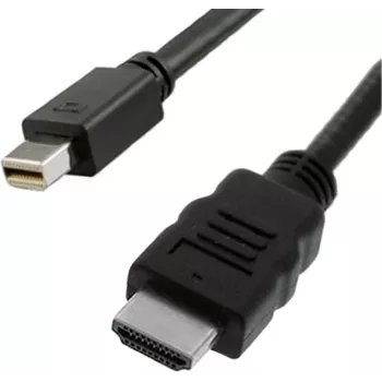 VALUE - Video kabelis - DisplayPort / HDMI - Mini DisplayPort (V) uz HDMI (V) - 3 m - Ekranēts - Melns (11.99.5797)
