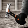 Fiskars 1020214 āmurs galdnieka āmurs melns, metālisks, oranžs