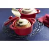 Staub Mini Cocotte Round, 4 gab. - 200 ml, sarkans