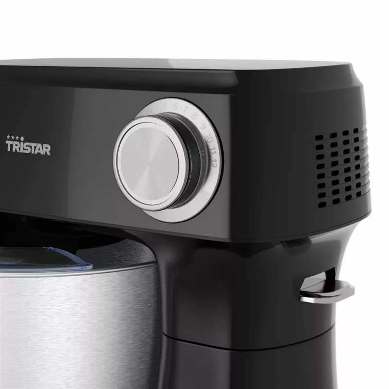 Tristar MX-4870 virtuves iekārta, 800 W, 4,5 l nerūsējošā tērauda bļoda, melna