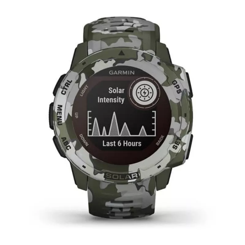 GPS pulkstenis Garmin Instinct Solar Camo Edition Camouflage