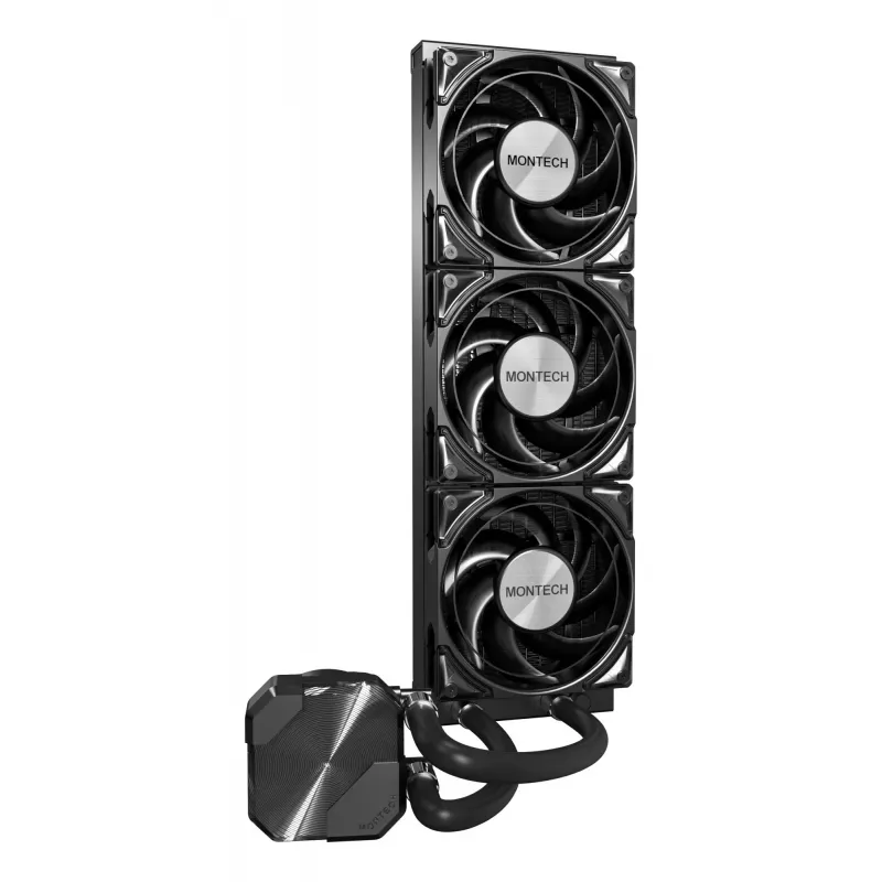 CPU dzesētājs ar vairākām ligzdām, melns/HYPERFLOW SILENT360(B) MONTECH