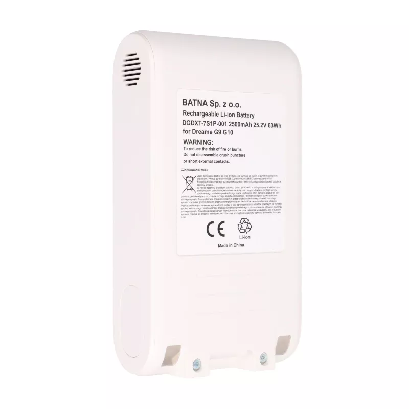 Akumulators, putekļsūcējs G9 G10 25.2V 2500mAh