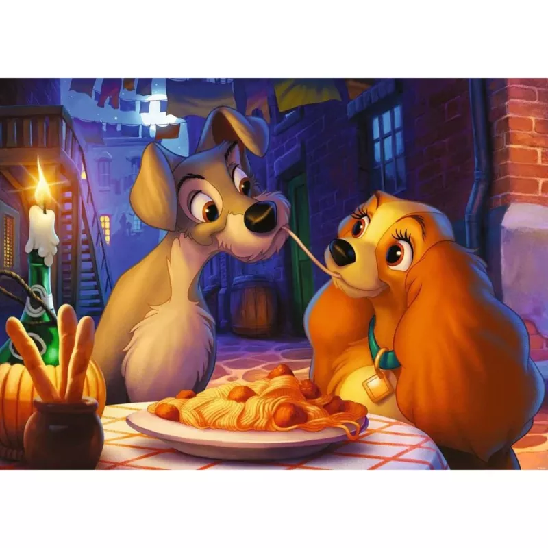 Puzzle Disney Collector's Edition - Lady and the Tramp (1000 gab.)