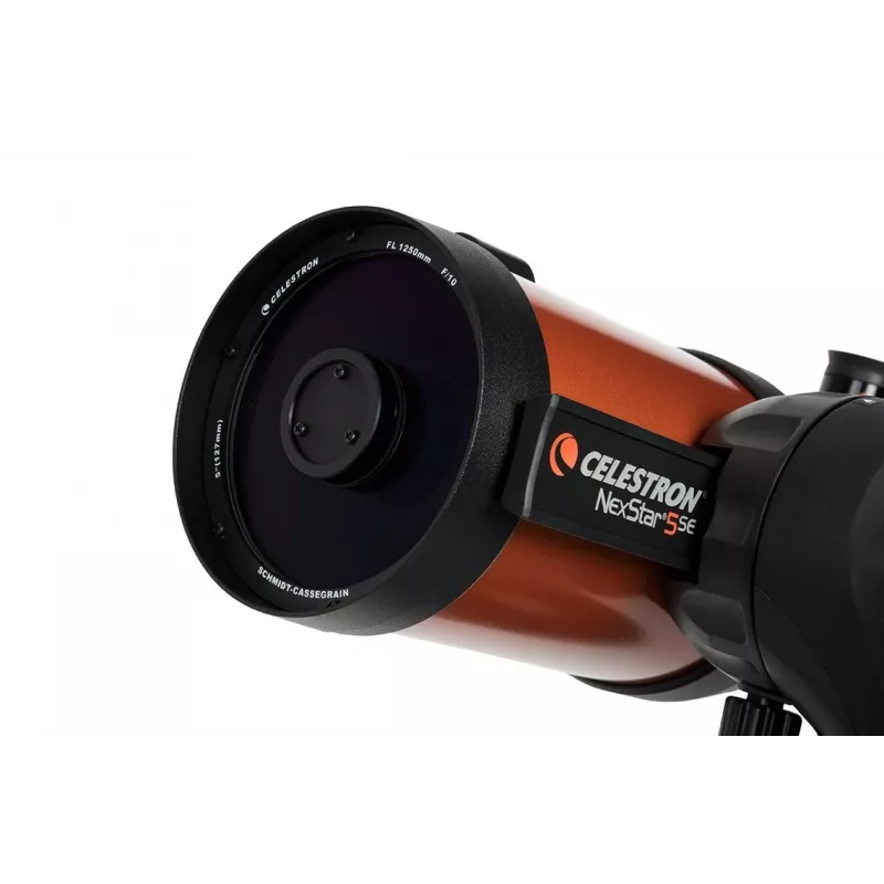 Celestron Nexstar 5SE katadioptriskais 295x melns, oranžs