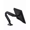 Monitora stiprinājums GEMBIRD MA-DA1-03 17–35 collu ekrāniem, 10 kg, VESA 75x75–100x100, skava/caurlaide, melns