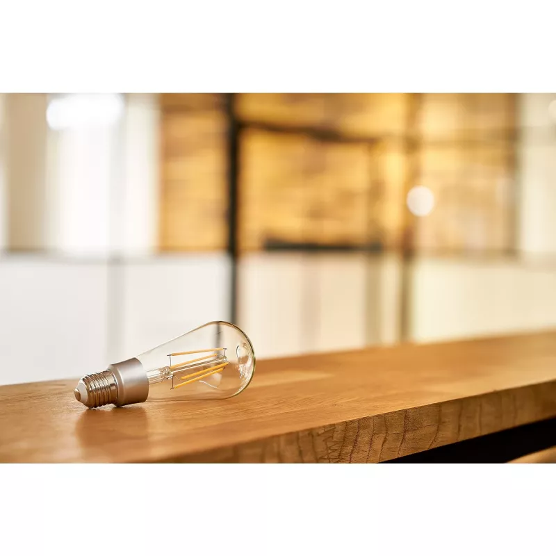Viedā spuldze Shelly Vintage ST64 Wi-Fi caurspīdīga 230V