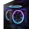 NZXT T120 RGB Procesora gaisa dzesētājs 12 cm Melns 1 gab.