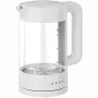 Elektriskā tējkanna, balta, 220-240V, 1850-2200W, 1,7L, siltuma uzturēšana 30 min, 40,60,80,90,100, vadības panelis rokturī