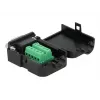 Vadu savienotājs DeLOCK 66265 Sub-D 9 10 kontaktu spaiļu bloks Melns