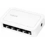LogiLink tīkla slēdzis 5 x RJ45 porti Gigabit plastmasas korpusā balts