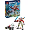 LEGO DREAMZZZ 71497 Kūpera tīģera mehs un Zero karstā stieņa mašīna