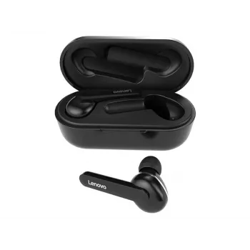 Lenovo TWS bezvadu Bluetooth austiņas HT28 melnas