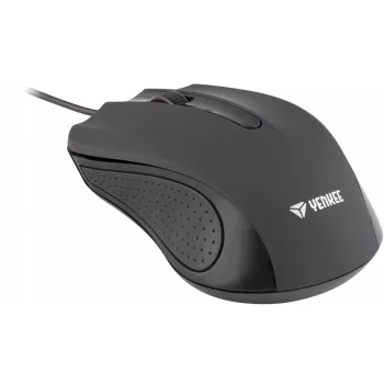 USB vadu pele, 3 pogas, gumijota virsma, 1000 DPI