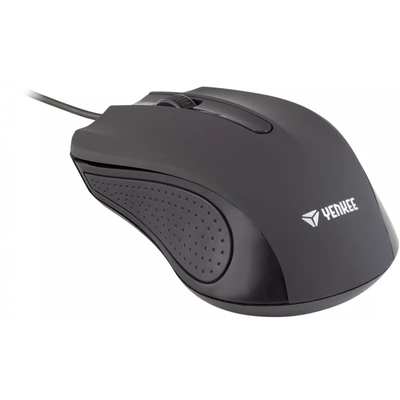 USB vadu pele, 3 pogas, gumijota virsma, 1000 DPI