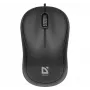 Vadu optiskā pele DEFENDER PATCH MS-759 USB Type-A, abpusēja, 1000 DPI, melna