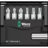 Wera uzgaļu komplekts 7-daļīgs Bit-Check 7 Universal 4 05135810001 Phillips, Pozidriv, iekšējais Torx (05135810001)