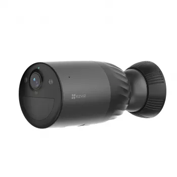 IP drošības kamera EZVIZ BC1c 4K Bullet, 8 MP, 3840×2160, 2,8 mm, 135° diagonāli, Wi‑Fi, akumulators 10400 mAh, IP65