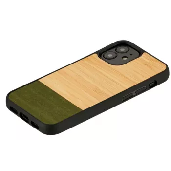 Telefona maciņš man and wood iPhone 12 mini — Bamboo Forest Melns