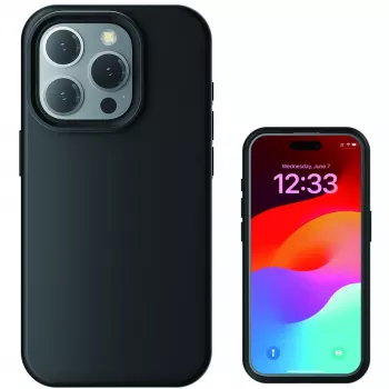 4smarts 540580 - Vāciņš - Apple - iPhone 15 Pro - 15,5 cm (6.1) - Melns