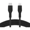 Lightning vads 2m Belkin CAA009BT2MBK USB C uz Lightning Melns