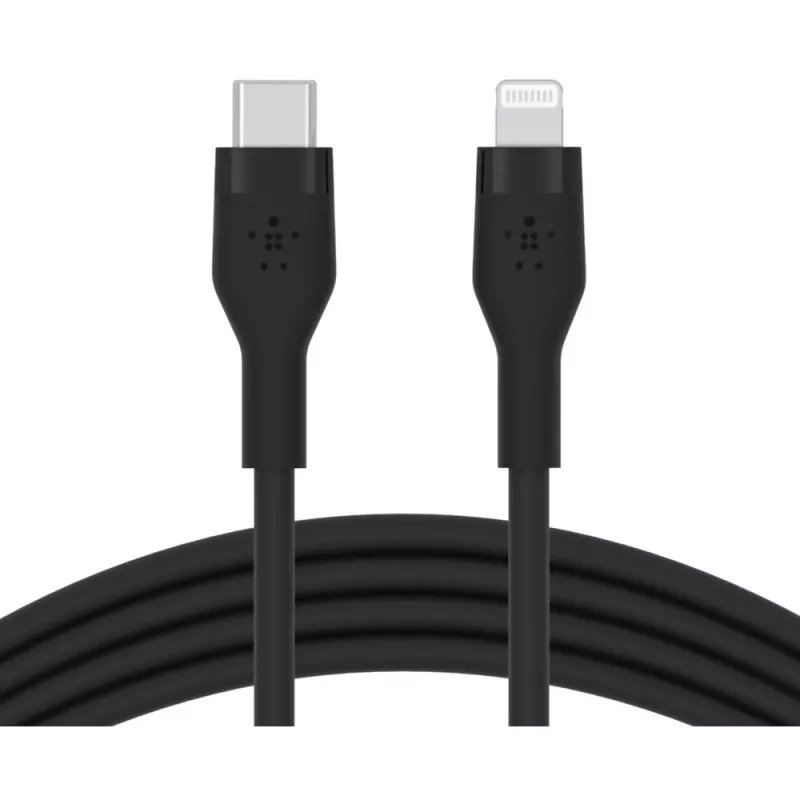 Lightning vads 2m Belkin CAA009BT2MBK USB C uz Lightning Melns
