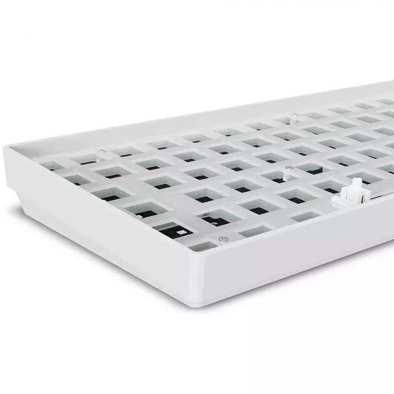 Sharkoon SKILLER SGK50 S2 balta mehāniskās tastatūras komplekts bez slēdžiem un taustiņiem