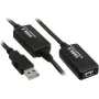 USB kabelis Kindermann 5771000110 USB 2.0 10 m melns