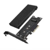 GRAUGEAR G-M2PCI01 iekšējais M.2 adapteris PCIe vīrišķais melns 128 mm