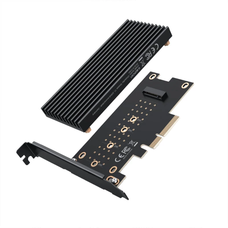 GRAUGEAR G-M2PCI01 iekšējais M.2 adapteris PCIe vīrišķais melns 128 mm