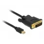 Video kabeļa adapteris DeLOCK 83988 Mini DisplayPort uz DVI-D 1m