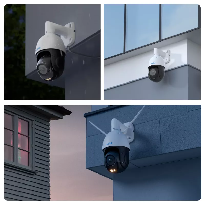IP drošības kamera Reolink P840 PoE Bullet 8 MP 3840×2160, PoE, MicroSD līdz 256 GB, IP66, nakts redzamība 60 m
