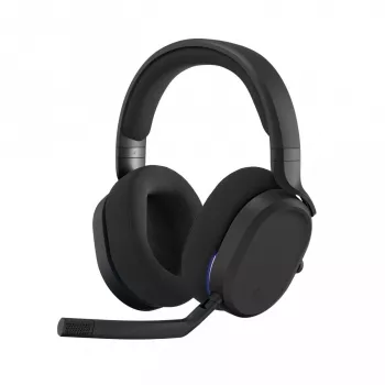 Fractal Design Scape austiņas ar vadu un bezvadu savienojumu, galvas saite, mūzika, uzlādes statīvs, melna