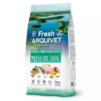 ARQUIVET Fresh Duck ar okeāna zivīm - pusciets suņu barība - 2,5 kg