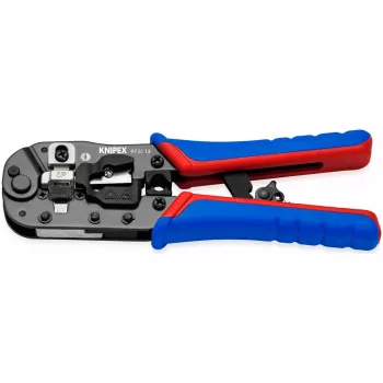 Knipex 97 51 13 kabeļu presētājs Gofrēšanas instruments Melns, Zils, Sarkans