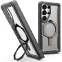 UAG Urban Armor Gear Plasma XTE Kickstand Case ar magnēta moduli | Samsung Galaxy S26 Ultra | pelnu (pelēks)/caurspīdīgs/titāna | 214522113136