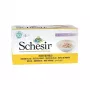 SCHESIR Vistas filejas gabaliņi buljonā - mitrā kaķu barība - 6x50g